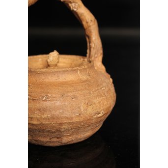 南蛮手/伊羅保手捻急須/湯沸　K298 