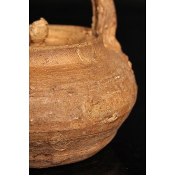 南蛮手/伊羅保手捻急須/湯沸　K298 