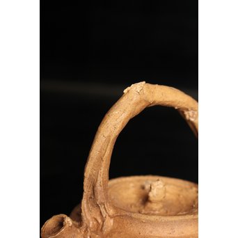 南蛮手/伊羅保手捻急須/湯沸　K298 