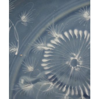 呉州瑠璃餅花手大皿　S2744 