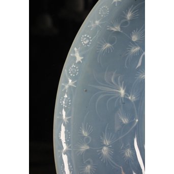 呉州瑠璃餅花手大皿　S2744 