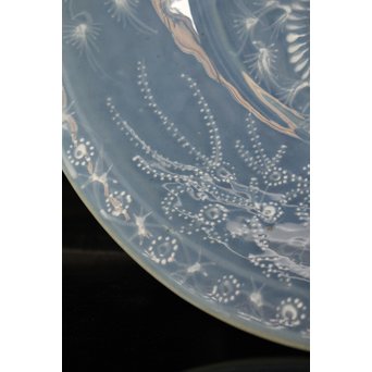 呉州瑠璃餅花手大皿　S2744 