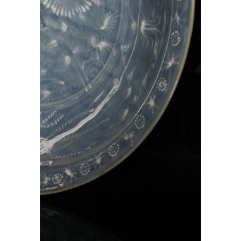 呉州瑠璃餅花手大皿　S2744 