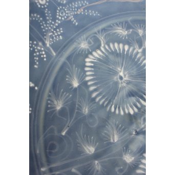 呉州瑠璃餅花手大皿　S2744 