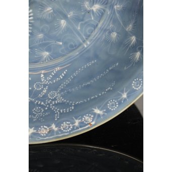 呉州瑠璃餅花手大皿　S2744 