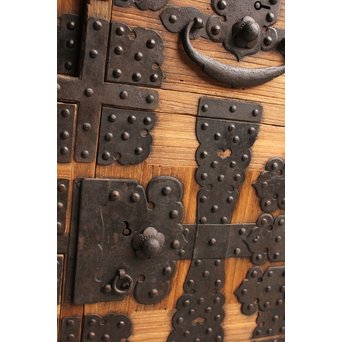 総桐多金具帳場箪笥　I375 