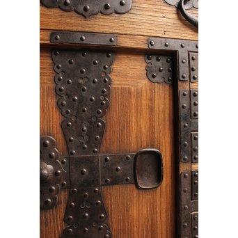 総桐多金具帳場箪笥　I375 