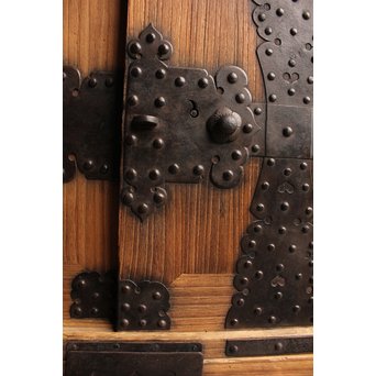 総桐多金具帳場箪笥　I375 