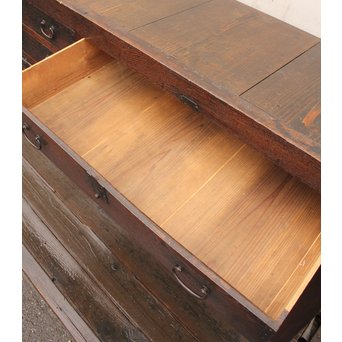 栗の半箪笥/ローボード　I377 