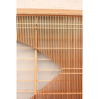 借景　扇組子の障子引戸建具　R1832 