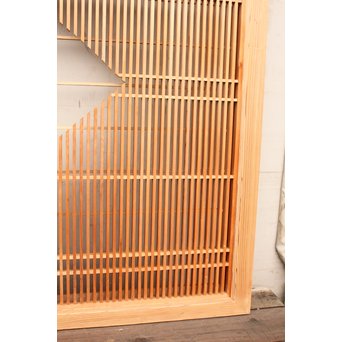 借景　扇組子の障子引戸建具　R1832 