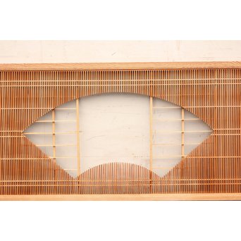 借景　扇組子の障子引戸建具　R1832 