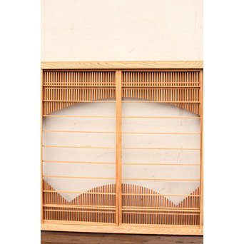 借景　扇組子の障子引戸建具　R1832 