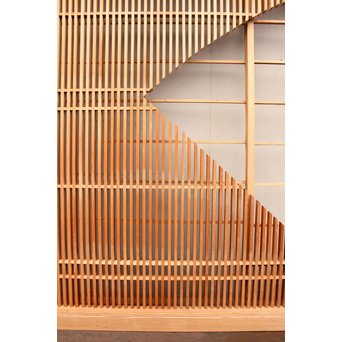 借景　扇組子の障子引戸建具　R1832 