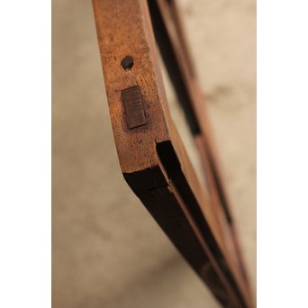 腰板ケヤキの市松ガラス戸　GD924 