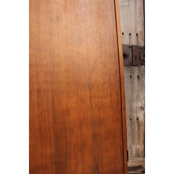 亀飾り柾目雪隠戸　B839 