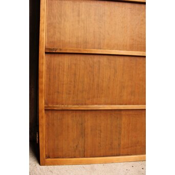 亀飾り柾目雪隠戸　B839 