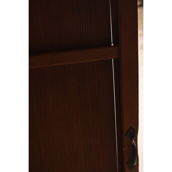 亀飾り柾目雪隠戸　B839 