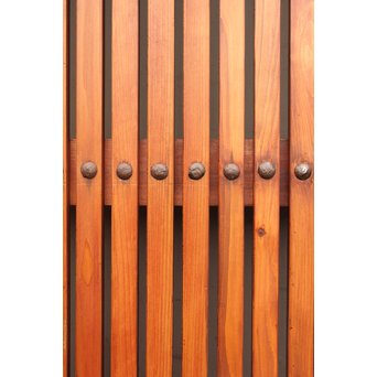 玉杢升格子北陸特大格子蔵戸　W479 