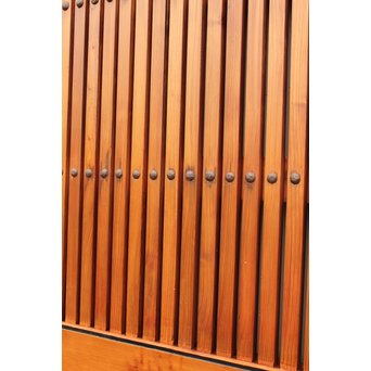 玉杢升格子北陸特大格子蔵戸　W479 