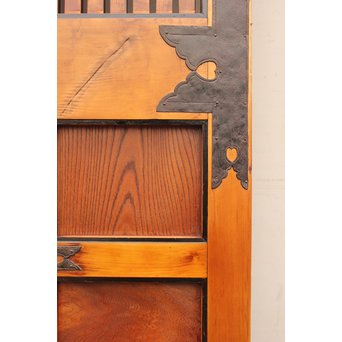 玉杢升格子北陸特大格子蔵戸　W479 