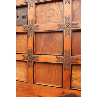 玉杢升格子北陸特大格子蔵戸　W479 