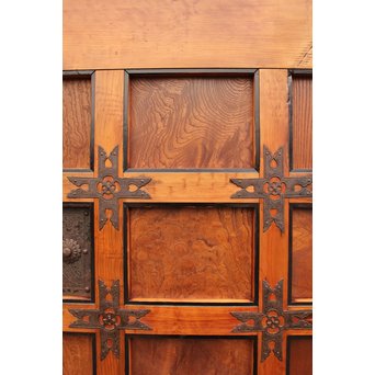 玉杢升格子北陸特大格子蔵戸　W479 