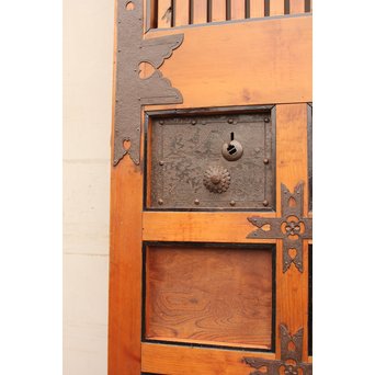 玉杢升格子北陸特大格子蔵戸　W479 