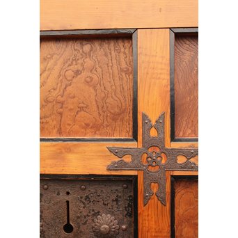 玉杢升格子北陸特大格子蔵戸　W479 