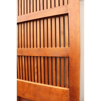 玉杢升格子北陸特大格子蔵戸　W479 