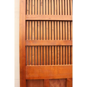 玉杢升格子北陸特大格子蔵戸　W479 