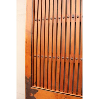 玉杢升格子北陸特大格子蔵戸　W479 