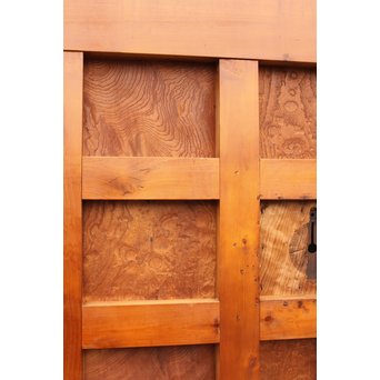 玉杢升格子北陸特大格子蔵戸　W479 