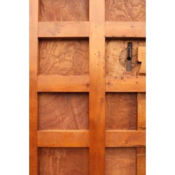 玉杢升格子北陸特大格子蔵戸　W479 