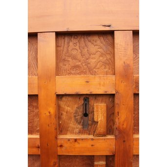 玉杢升格子北陸特大格子蔵戸　W479 