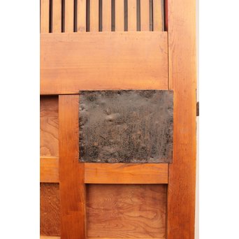 玉杢升格子北陸特大格子蔵戸　W479 