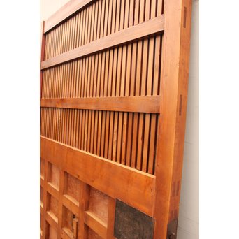 玉杢升格子北陸特大格子蔵戸　W479 