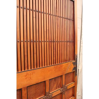 玉杢升格子北陸特大格子蔵戸　W479 