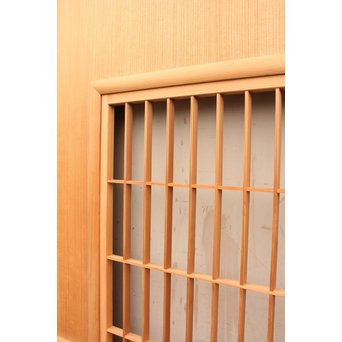 総柾目障子窓付引戸　2枚1組　B843 