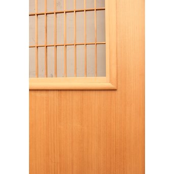 総柾目障子窓付引戸　2枚1組　B843 