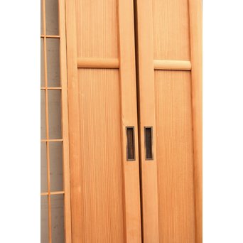 総柾目障子窓付引戸　2枚1組　B843 