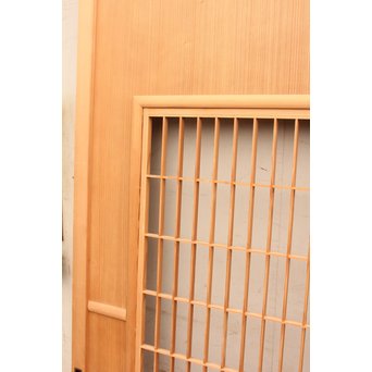 総柾目障子窓付引戸　2枚1組　B843 
