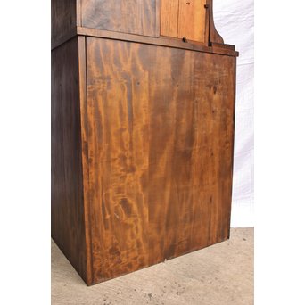 軽井沢彫引手　大正アールデコ家具化粧机と椅子　G261 