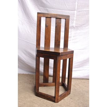 軽井沢彫引手　大正アールデコ家具化粧机と椅子　G261 