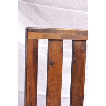 軽井沢彫引手　大正アールデコ家具化粧机と椅子　G261 