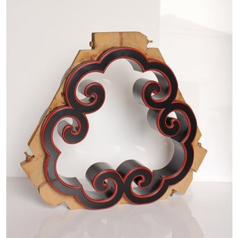 借景　屈輪窓枠　R1866