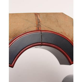 借景　屈輪窓枠　R1866 クラックがあります