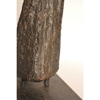 植木茂　抽象彫刻家　母と子ブロンズ像　S2765 