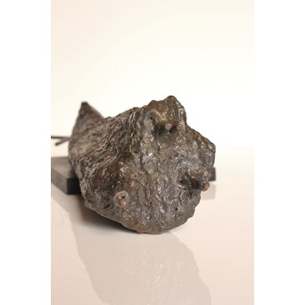 植木茂　抽象彫刻家　母と子ブロンズ像　S2765 