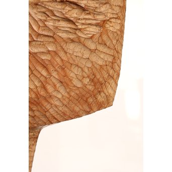 植木茂　抽象彫刻家　木彫像　S2766 